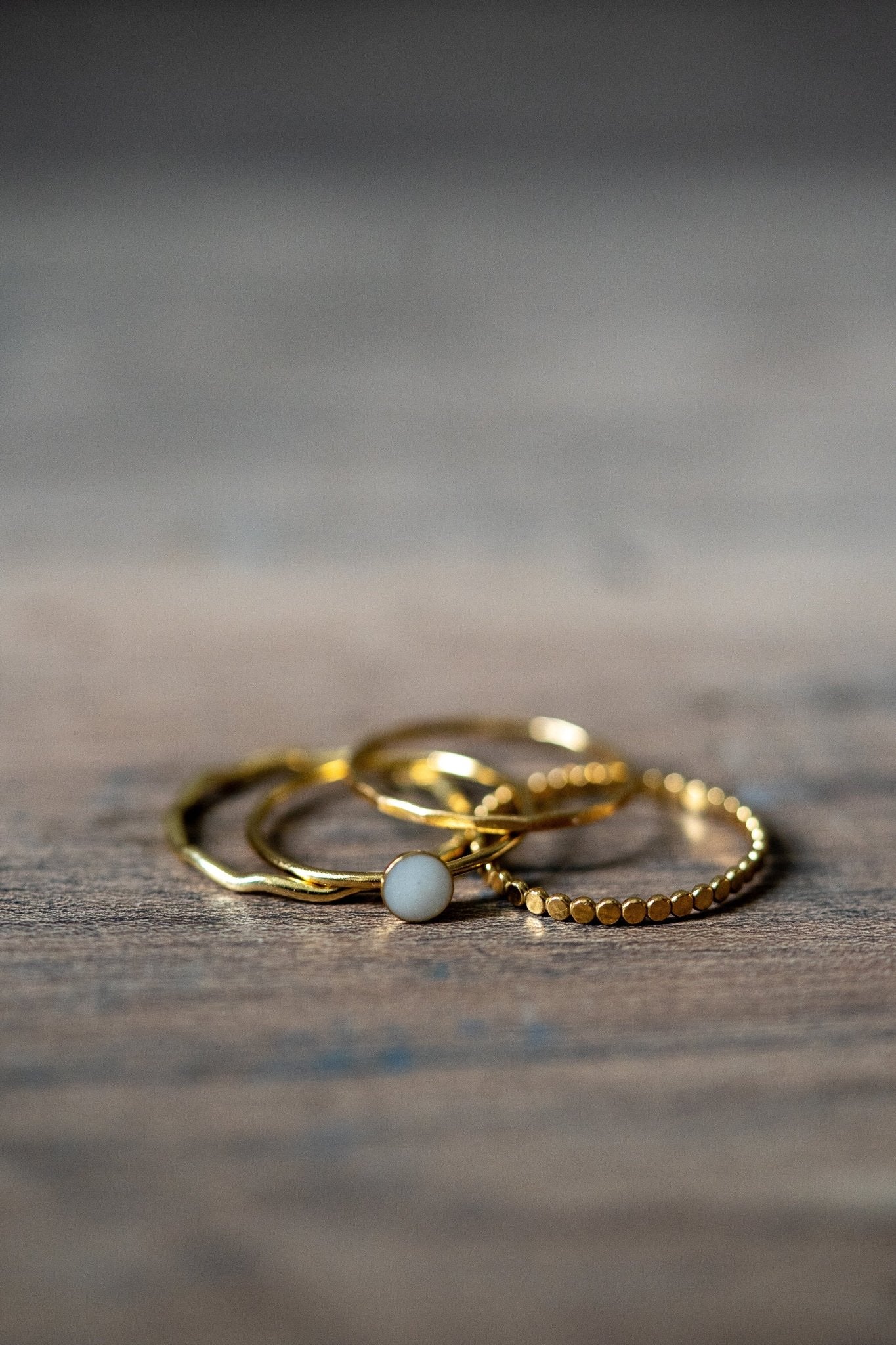 Hammered Band - Empowered Mama Jewelry