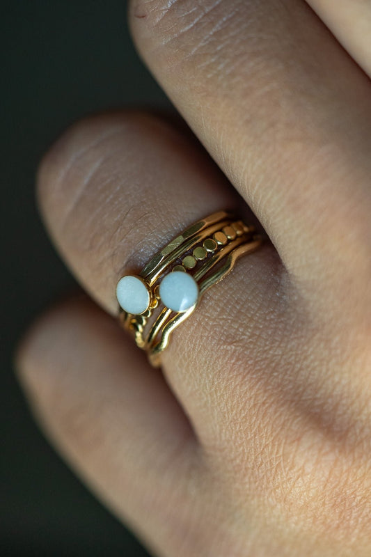 Deux Midi Ring Set - Empowered Mama Jewelry