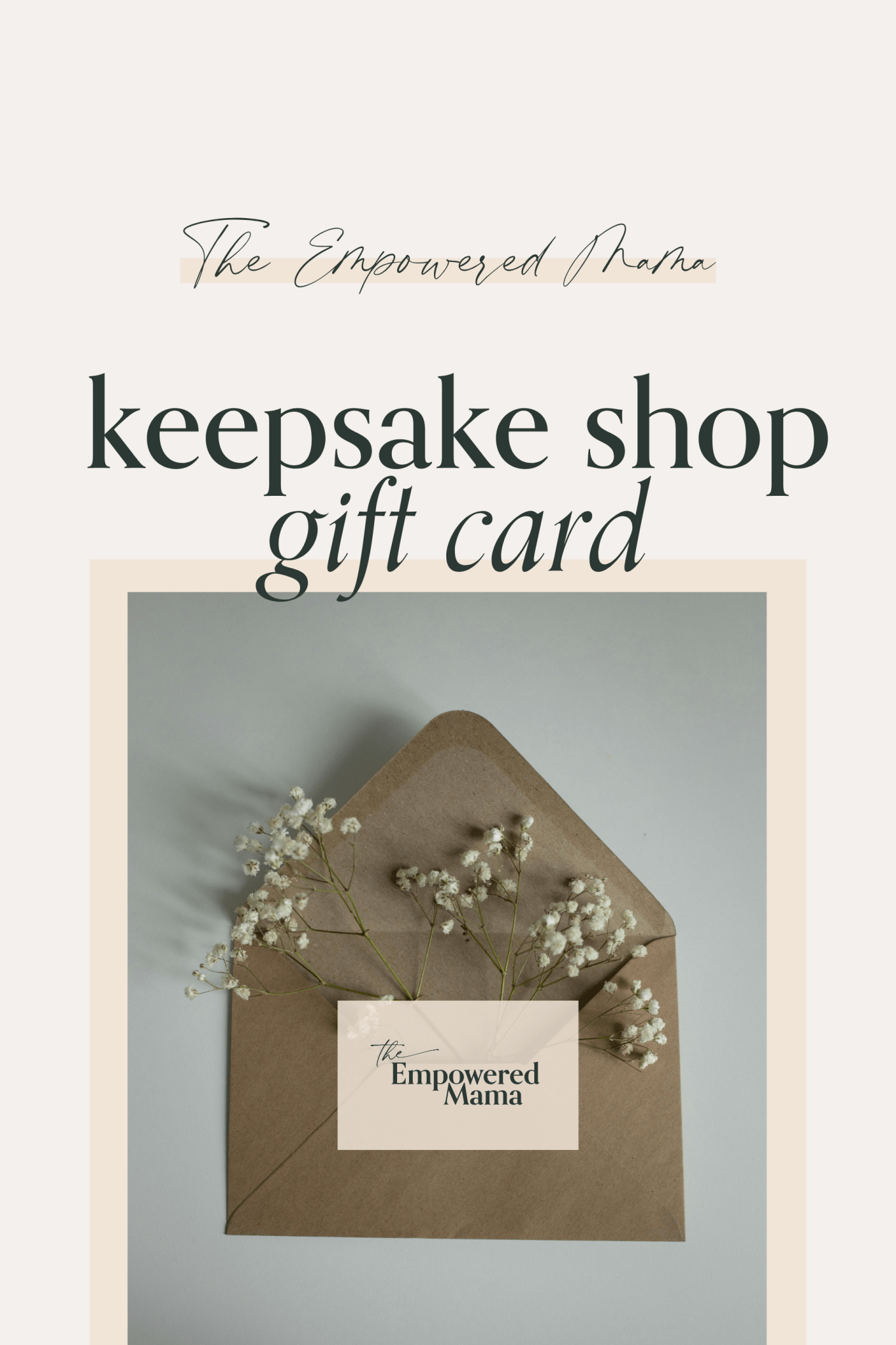 Empowered Mama Jewelry Gift Card - Empowered Mama Jewelry