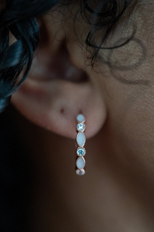 Eternity Earrings - Empowered Mama Jewelry