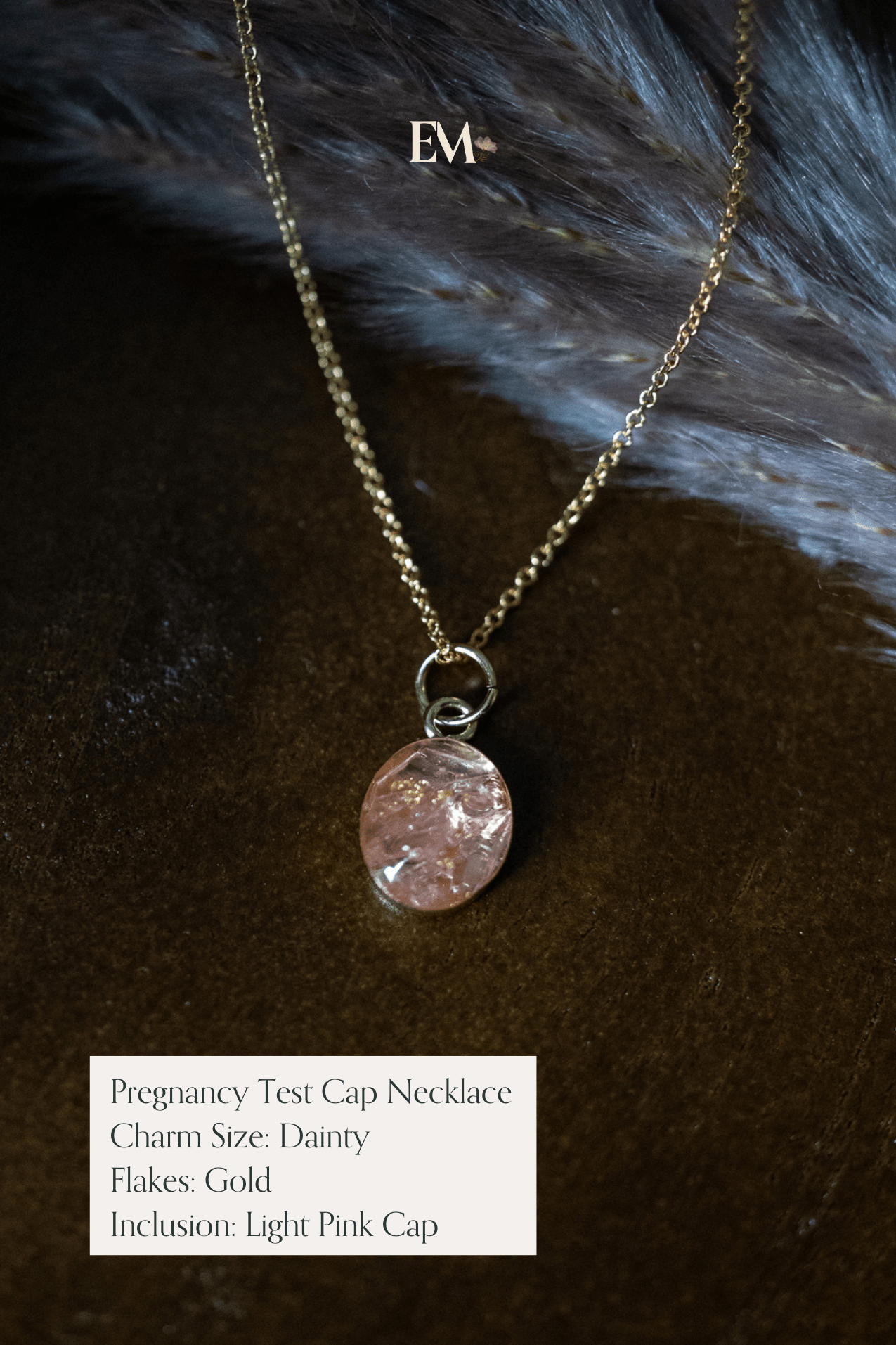 Oval Charm Necklace - Empowered Mama Jewelry