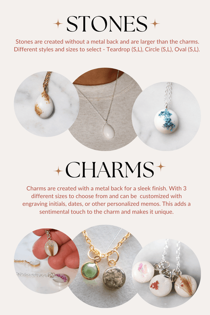 Oval Charm Necklace - Empowered Mama Jewelry
