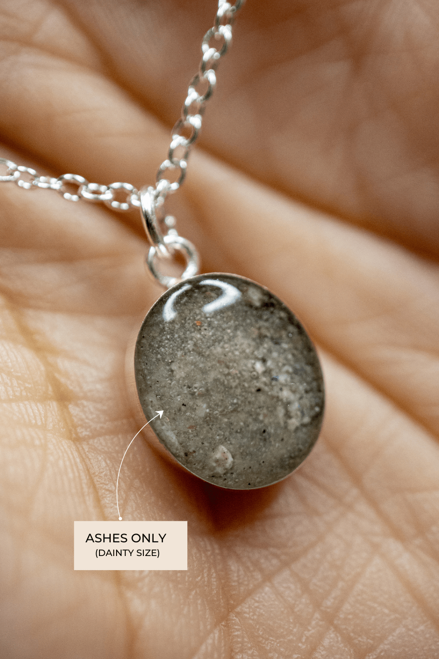 Oval Charm Necklace - Empowered Mama Jewelry