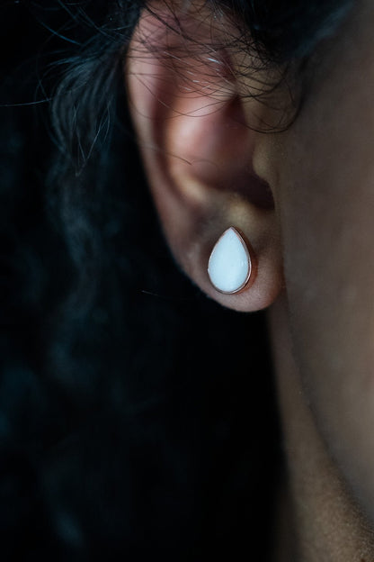 Pear Earrings - Empowered Mama Jewelry